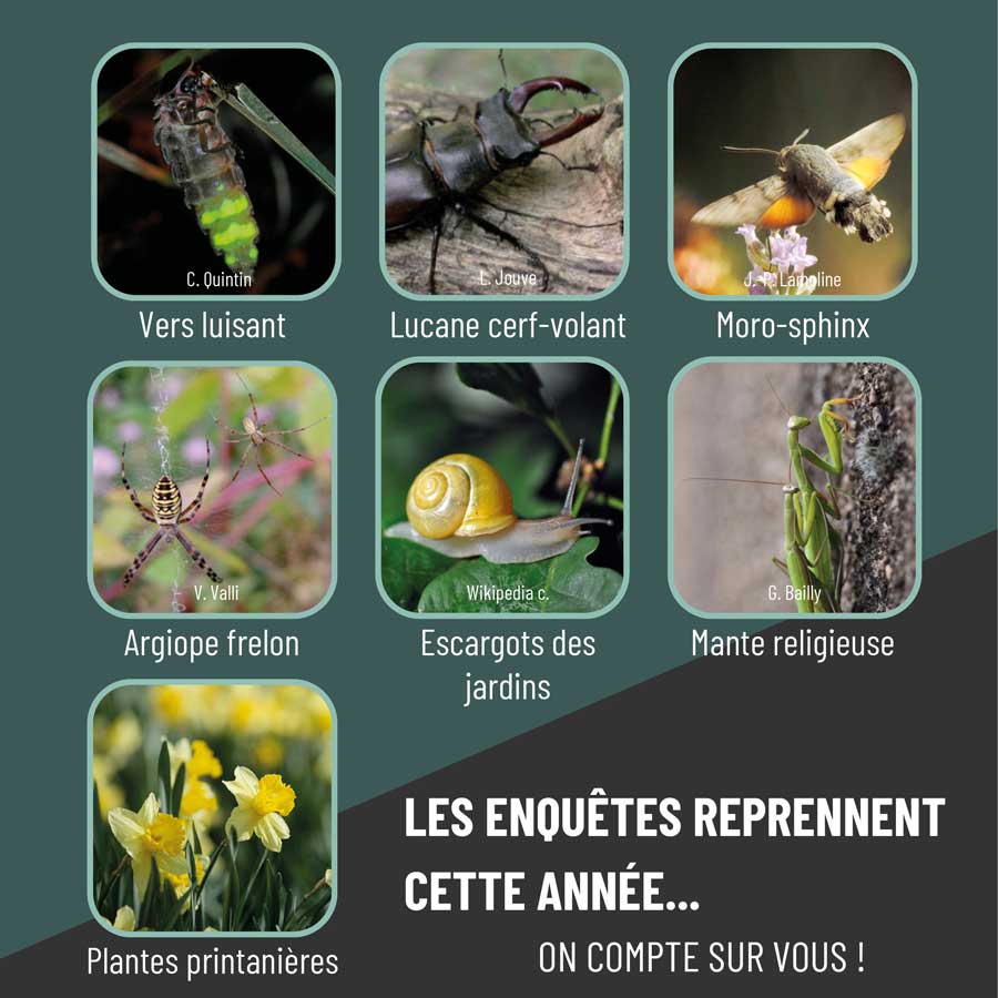 Enquêtes participatives sciences Bourgogne-Franche-Comté