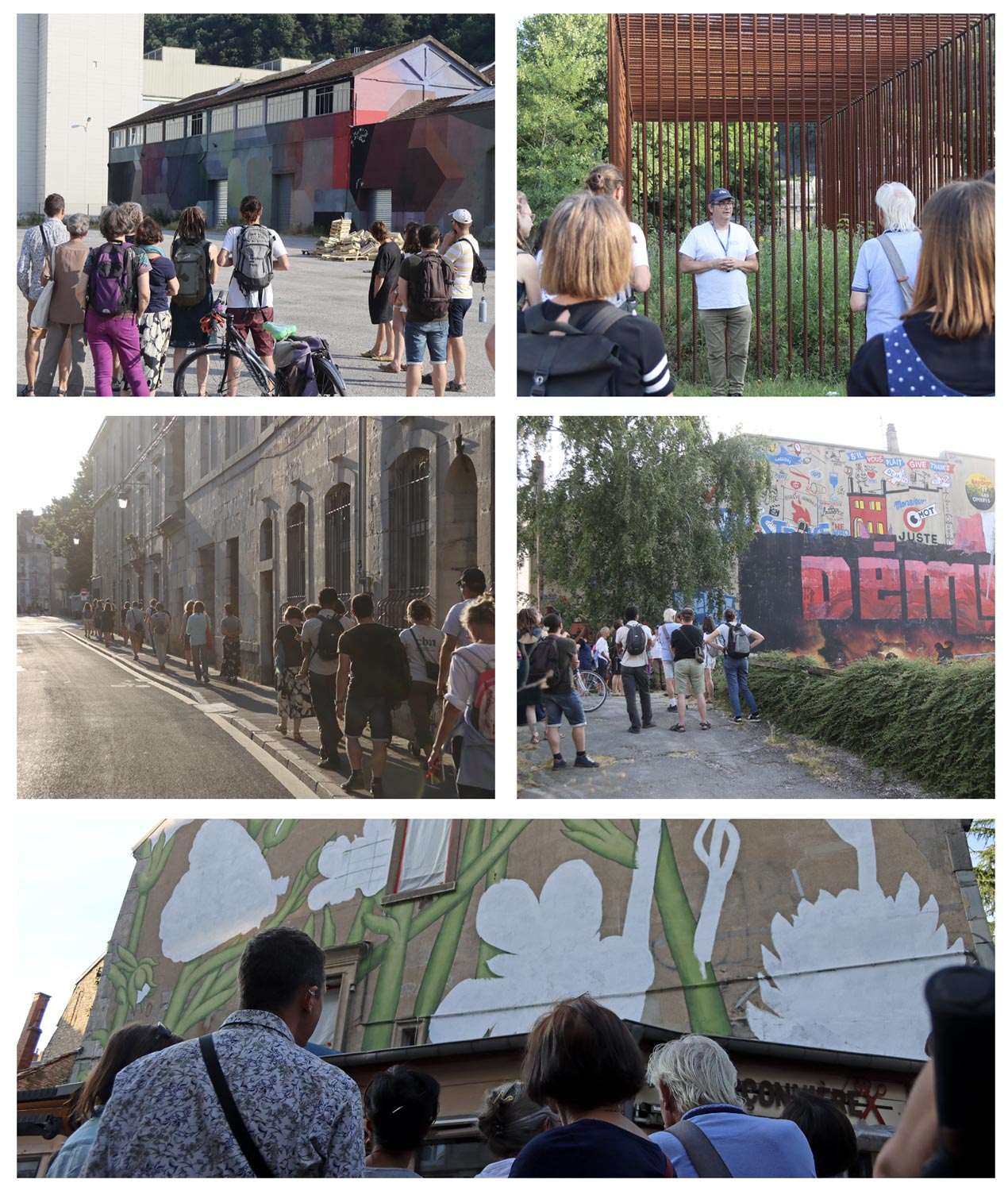 Visite street art Biodiversité Besançon