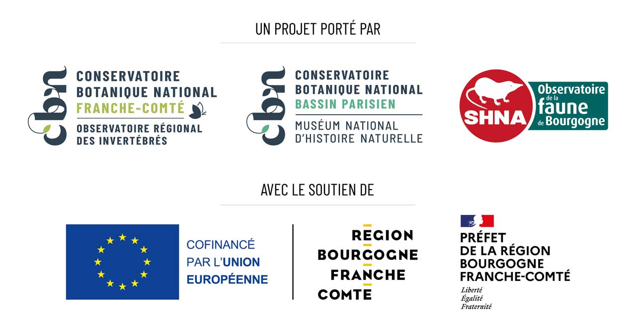 Logos partenaires projet FEDER